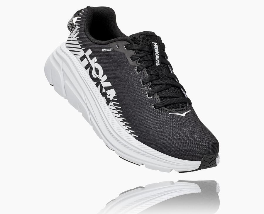 Hoka One One Løbesko Dame - Rincon 2 - Sort/Hvide - 168025BPN